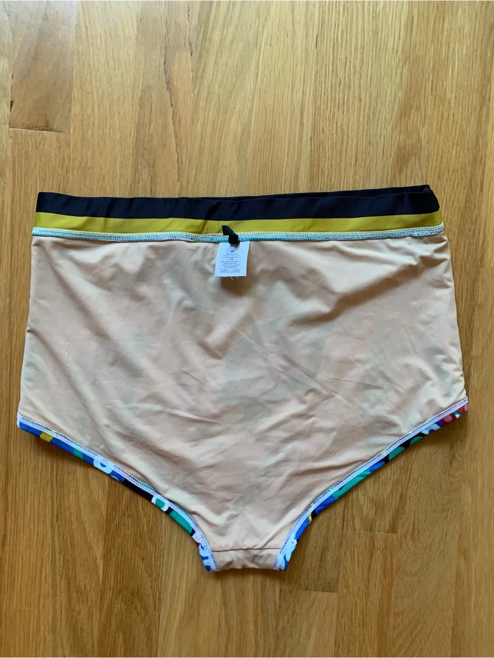 J.Crew Ratti® Kaleidoscope Floral High-Rise Bikini Bottom Size M EUC